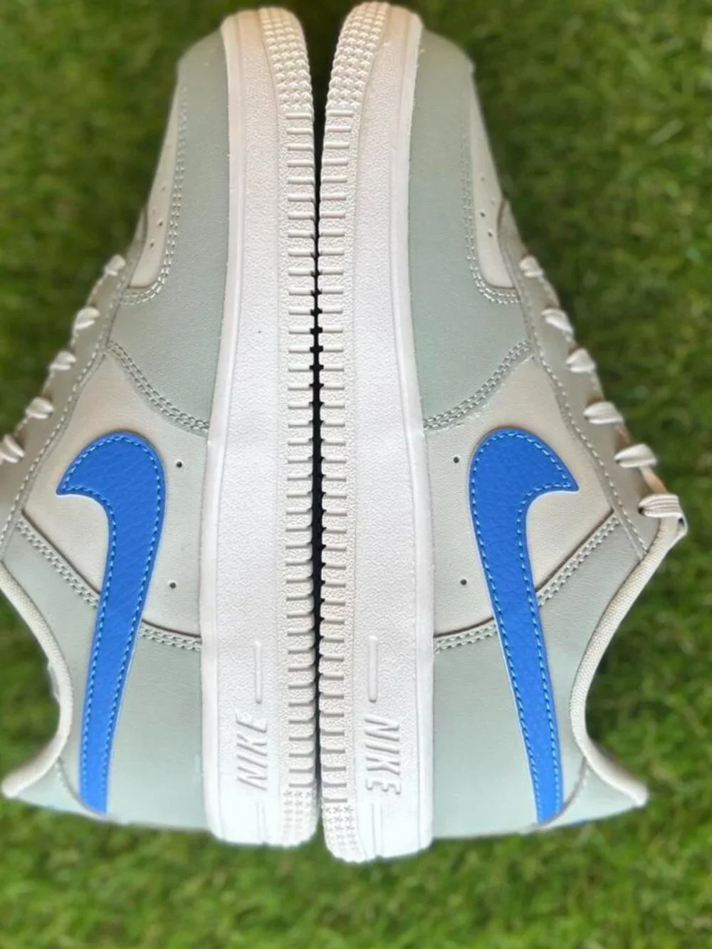 👟 Nike Air Force 1 Low (GS) “Photon Dust/Game Royal” | Youth Size 3Y | Brand Ne